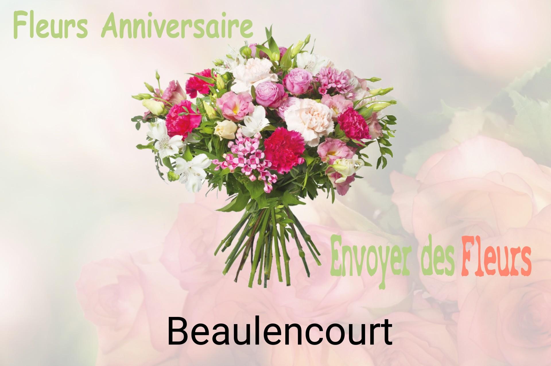 Bouquet de fleurs d’anniversaire livré à Beaulencourt